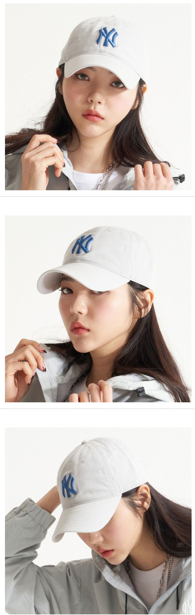 jp.ktown4u.com : N-Cover Ball Cap NY [Grey]